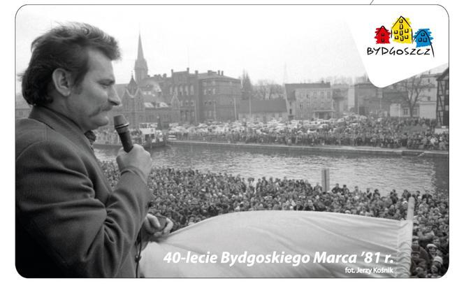 To będzie oryginalna pamiątka. Lech Wałęsa na Bydgoskiej Karcie Miejskiej!