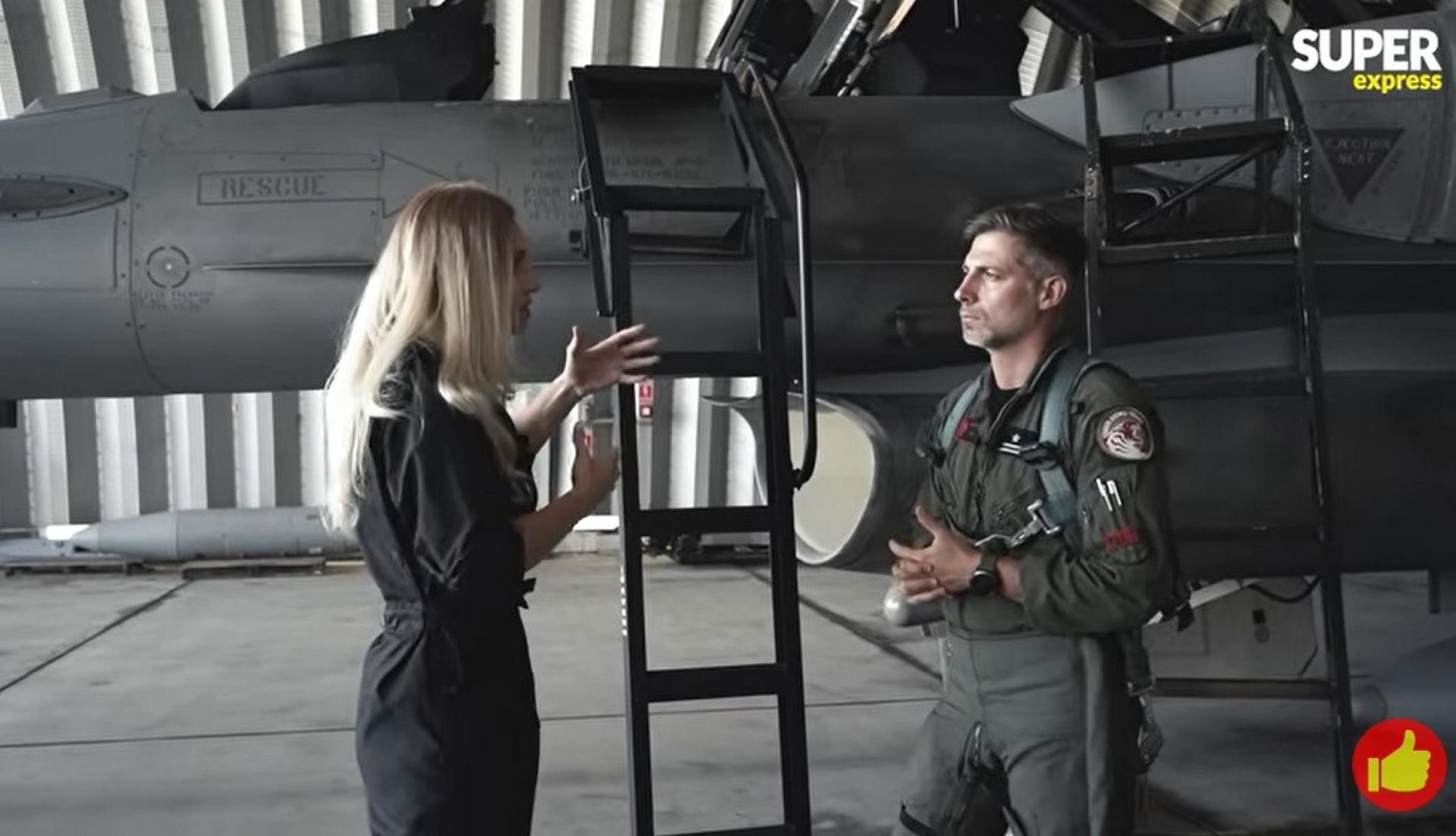 Baza F-16 od środka w serii „Pajączkowska do wojska"