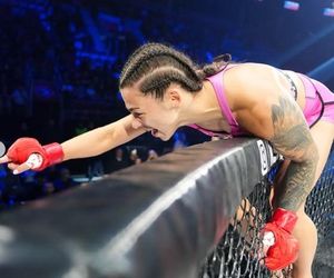 Laura Grzyb przed i po walce na KSW