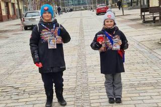Liwiusz Falak kwestuje z rodziną w czasie WOŚP 