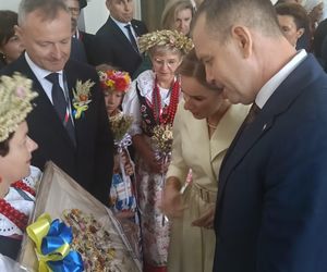 Koło Gospodyń Wiejskich w Puszynie na Dożynkach Prezydenckich w Warszawie