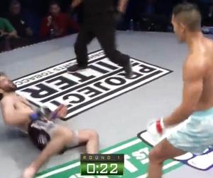 Brutalny nokaut byłego zawodnika UFC. Ciężkie KO w pierwszej rundzie, wystarczył jeden cios [WIDEO]