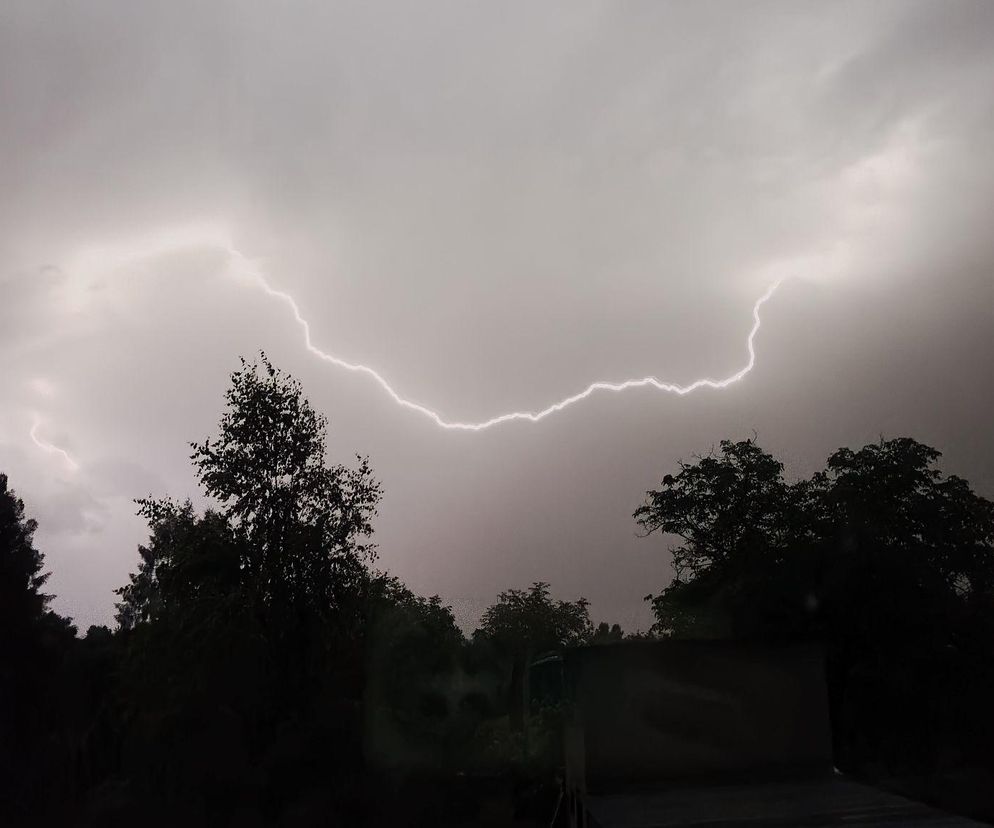 Gwałtowne nawałnice nad woj. śląskim