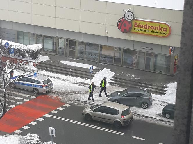 Komedia drogowa w Katowicach
