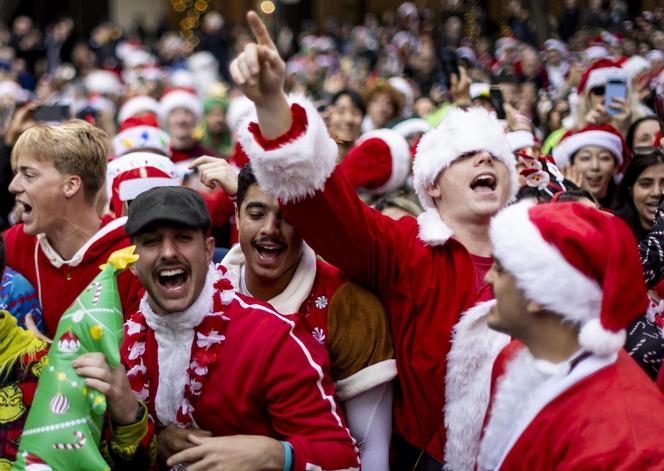 SantaCon w Nowym Jorku. Tysiące Mikołajów na ulicach miasta