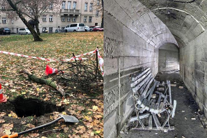 Schron przeciwlotniczy pod parkiem Wieniawskiego! Przypadkowo odnaleziono wejście