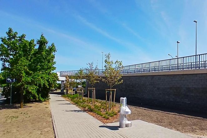 Kładka nad ul. Struga już otwarta