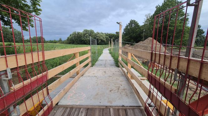 Postępują prace na olsztyńskim Tracku. Powstaje m.in. nowoczesny wiadukt