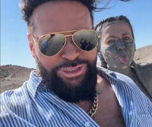 Maja Rutkowski zażywa błotnego SPA