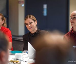 Marta Nawrocka spotkała się z reprezentacją Polski kobiet