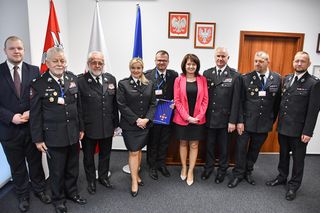 Tytuł Strażaka Miesiąca dla druha OSP w Rudzie w powiecie mińskim