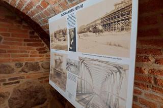 Byliśmy w podziemiach Pałacu Starego w Ostromecku. Jest tam teraz wystawa poświęcona mostowi forodńskiemu 