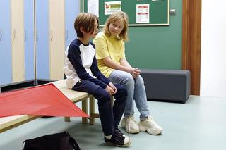 	Barwy szczęścia odc. 2801. Emilka (Jessica Frankiewicz), Emil (Artem Malashchuk)