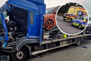 Seria wypadków na autostradzie A1 w Kujawsko-Pomorskiem. Kierowca lexusa wjechał w rozbite wcześniej renault 