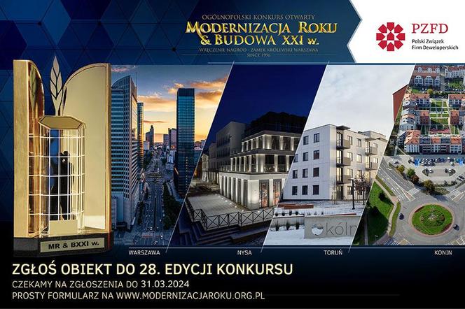 konkurs „Modernizacja Roku & Budowa XXI w.”
