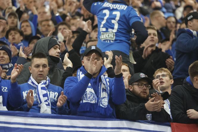 Legia Warszawa - Lech Poznań: Zdjęcia kibiców z klasyku i 13. kolejki PKO BP Ekstraklasy