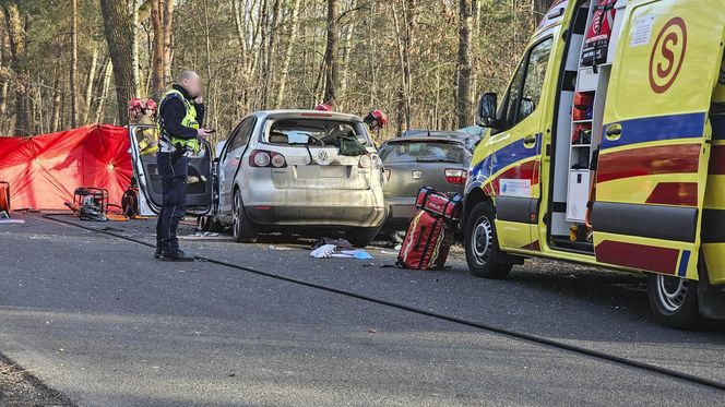 Wypadek w Jaworznie w Seacie zginęła matka, 2 letnie dziecko przeżyło.