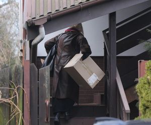 Sylwia Wysocka z komornikiem do bylego