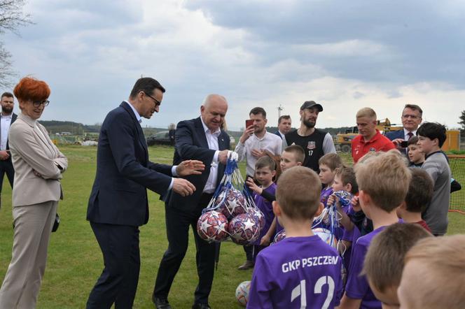 Premier Mateusz Morawiecki z wizytą w Sulęcinie