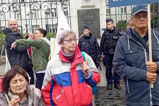 Demonstracja zwolenników PiS