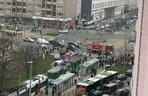 Kilkanaście osób potrąconych w centrum Szczecina. Kierowca ciężarówki uciekł