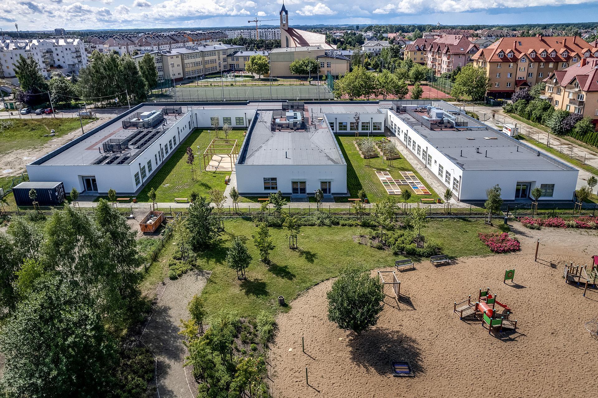 Nowy budynek Zespołu Szkół Ogólnokształcących nr 2 w Gdańsku