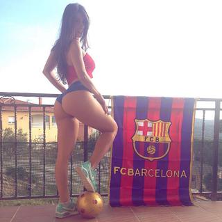 Judit Benavente, fanka FC Barcelona
