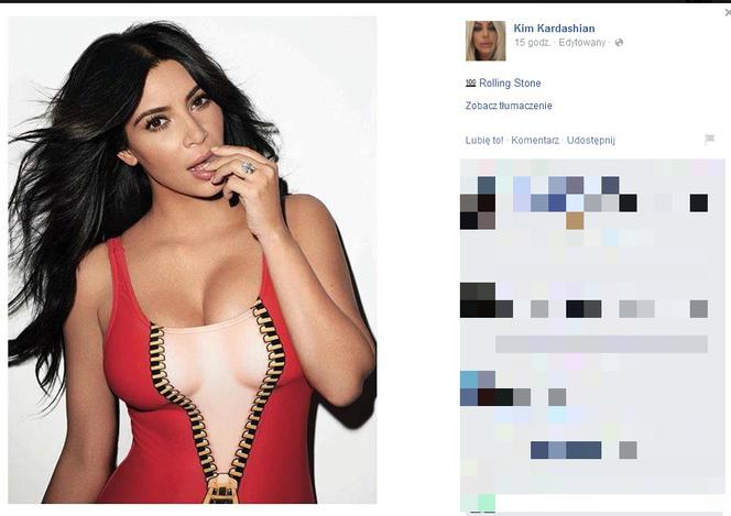 Kim Kardashian pokazuje piersi!