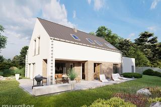 Projekt domu Nieszablonowy od Muratora - wizualizacje, plan, aranżacje