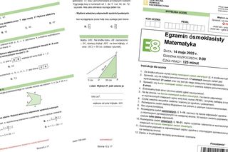 Egzamin ósmoklasisty: matematyka 2025. Wszystkie ODPOWIEDZI do arkusza CKE. Ściągnij PDF JPG na telefon lub komputer