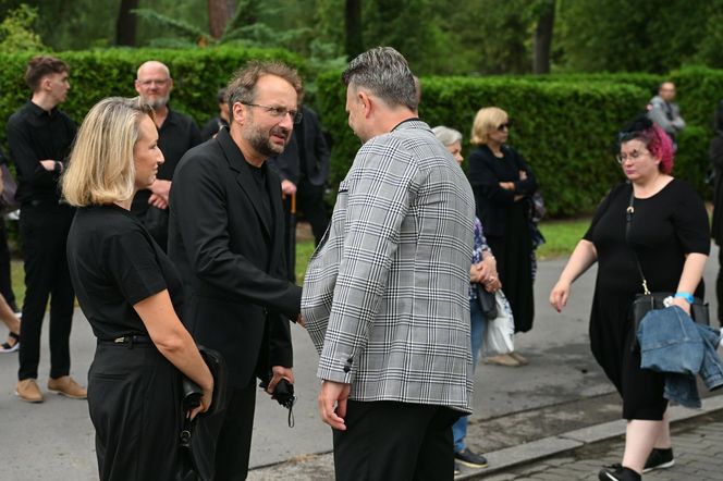 pogrzeb Joanny Kołaczkowskiej - gwiazdy