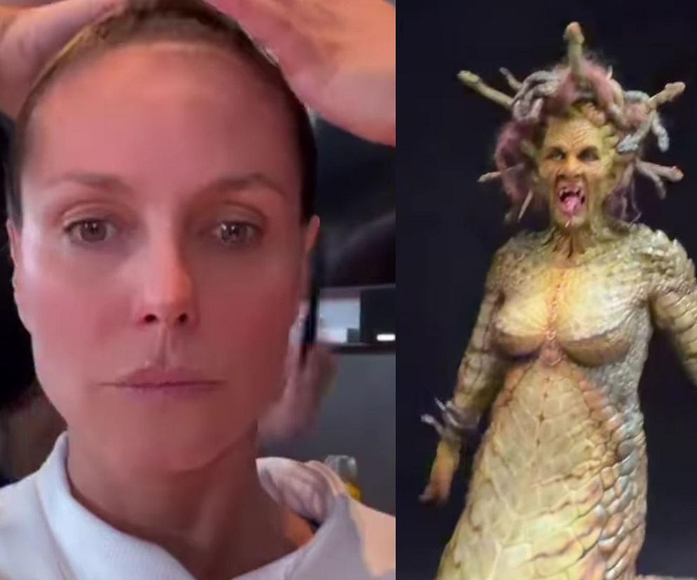 Heidi Klum jako Meduza