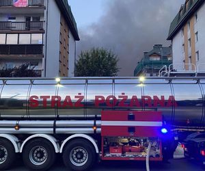 Pożar w Ząbkach (3.07.2025)