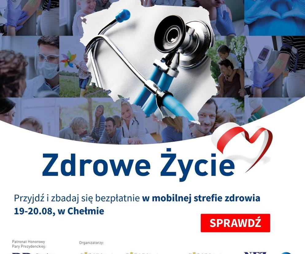 Lubelski Oddział Wojewódzki NFZ zaprasza w weekend do Mobilnej Strefy Zdrowia w Chełmie