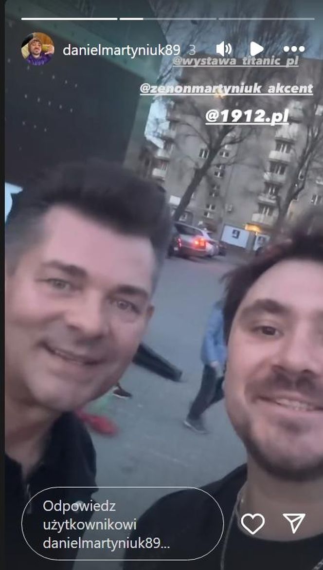 Zenon Martyniuk, Daniel Martyniuk