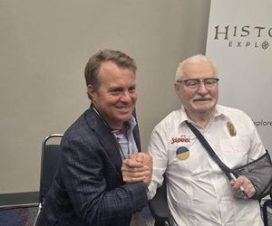 Lech Wałęsa w USA