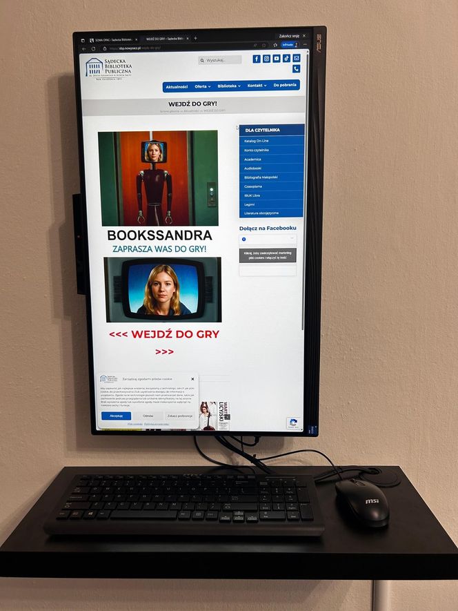 Gra terenowa „BIBLIOTEKA I PRZYJACIELE: WSPÓLNA MISJA". Kampania zrealizowana w ramach Tygodnia Bibliotek, którego organizatorem jest Stowarzyszenie Bibliotekarzy Polskich