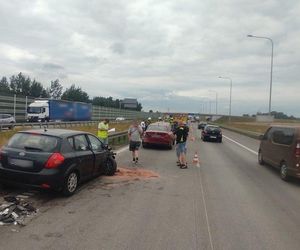 Ogromne utrudnienia na autostradzie A1 w Śląskiem. Powodem kolizja