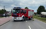 Zderzenie osobówki i ciężarówki w Dąbrówce-Ług. Jest jedna osoba poszkodowana