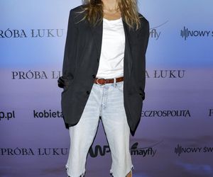 Racewicz w skórze, Steczkowska w kwiatach, a Żukowska w bieli! Taka ścianka to rzadkość!