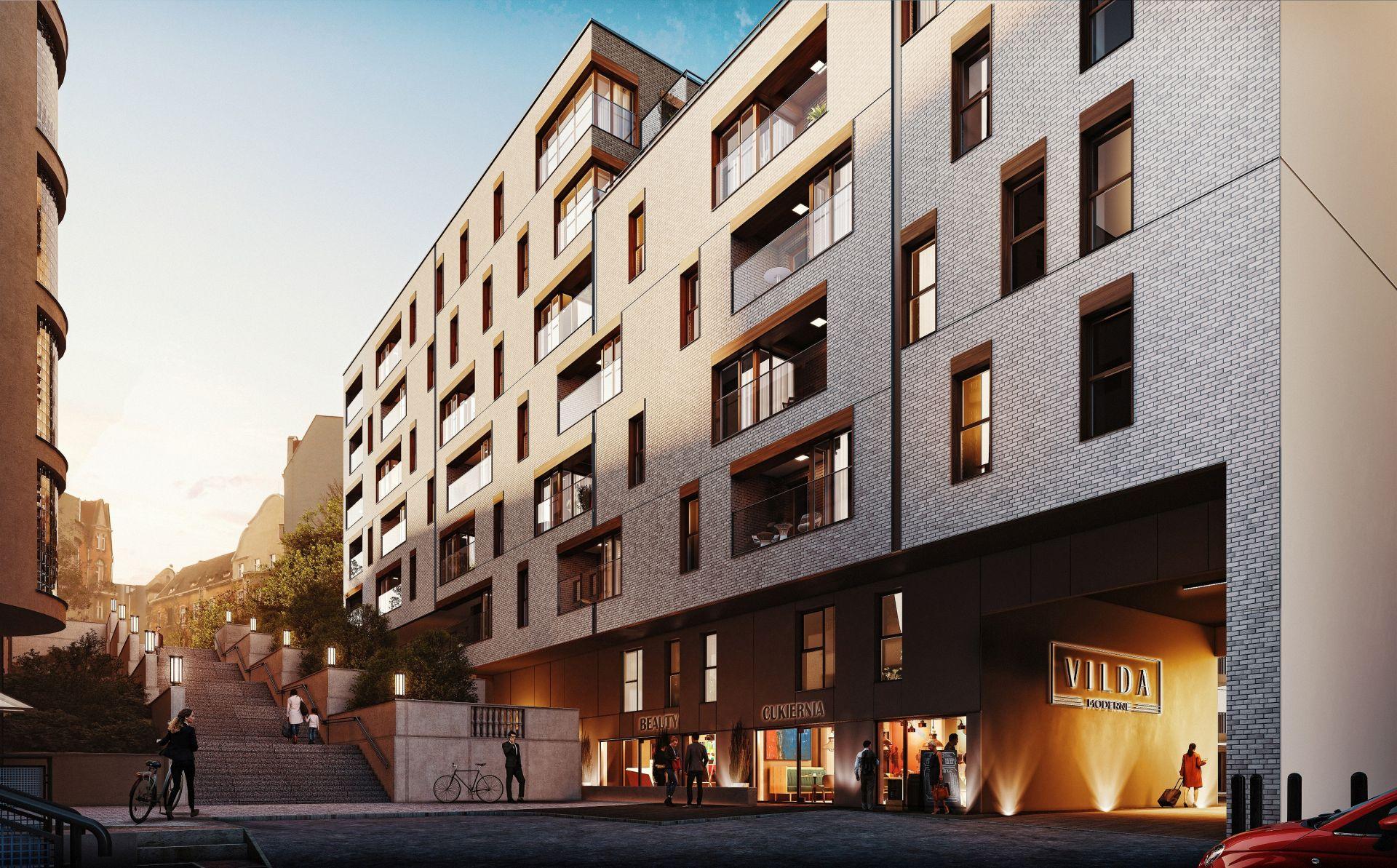Vilda Moderne w Poznaniu projektu Lab 3 Architekci