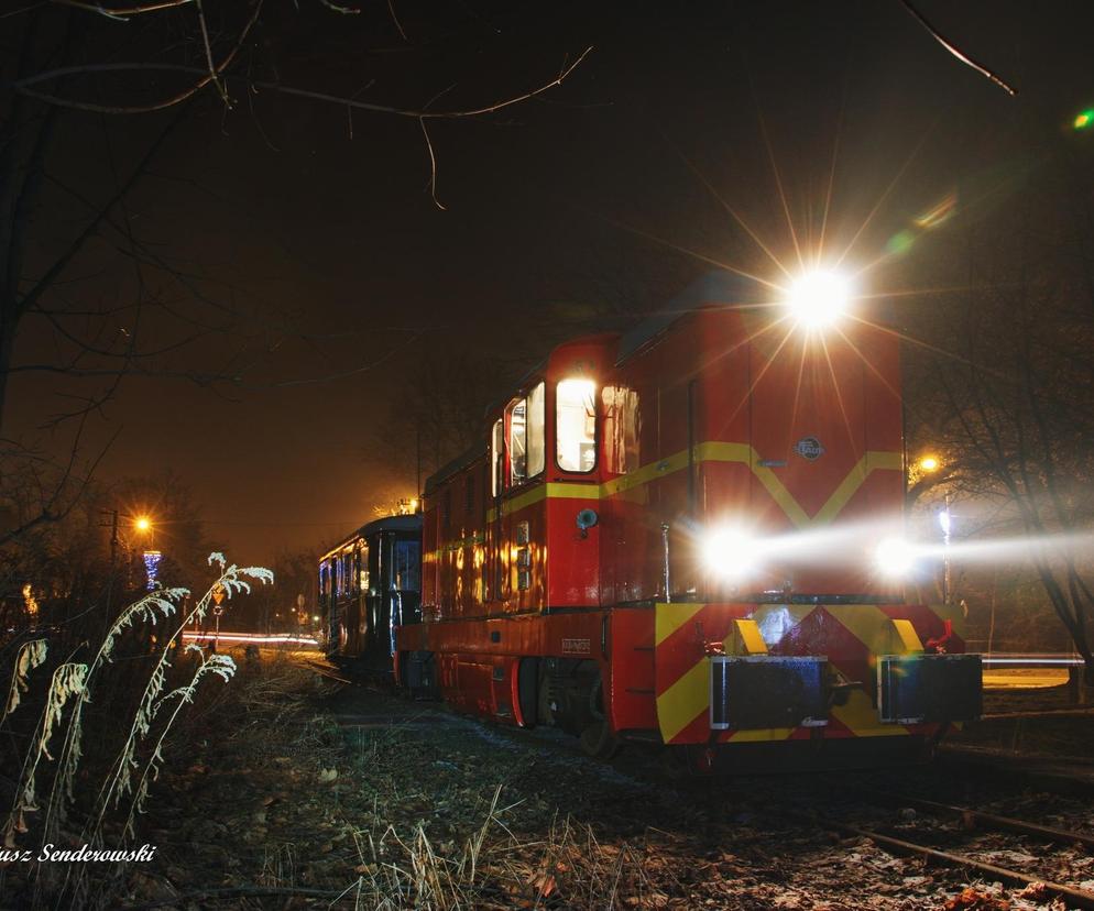 Nocna szychta, czyli wieczorna przejażdżka koleją wąskotorową z Bytomia do Miasteczka Śląskiego