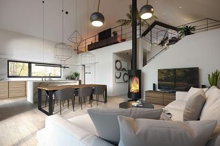 Domy z dużą strefą rodzinną