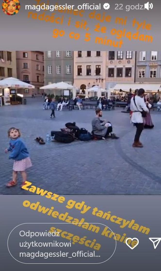 Magda Gessler o swoim szczęściu na Instagramie