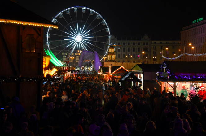 Tłumy na otwarciu Betlejem Poznańskiego 2018!