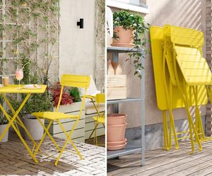 Krzesła składane na balkon/IKEA