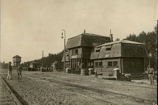 Dworce kolejowe w woj. lubelskim 100 lat temu