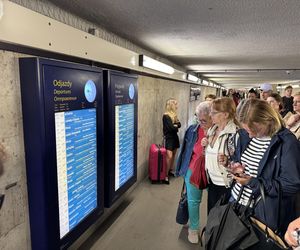 Paraliż na kolei po wypadku w Wesołej