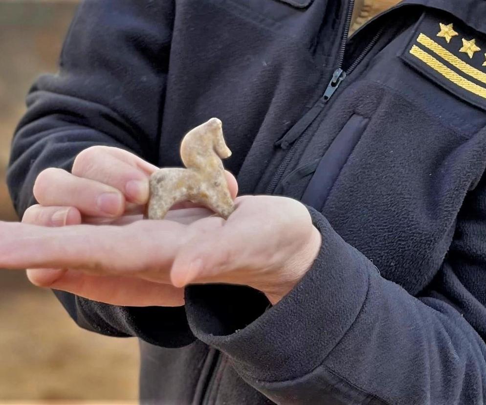 Niezwykłe odkrycie archeologów w Toruniu. Ziemia pod komendą straży skrywała prawdziwe skarby