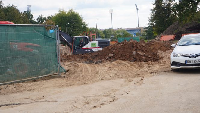 Park Kusocińskiego w Olsztynie będzie jeszcze piękniejszy. Zajrzeliśmy na plac budowy